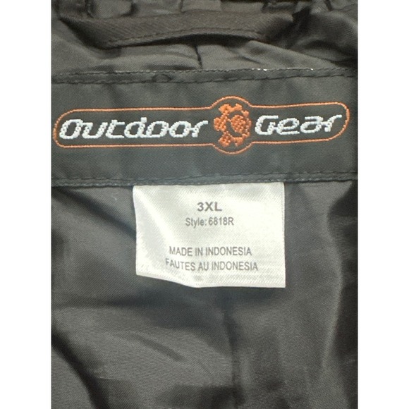 Outdoor Gear 3XL Snow Pants Black Insulated Waterproof Skiing Winter - Picture 6 of 6